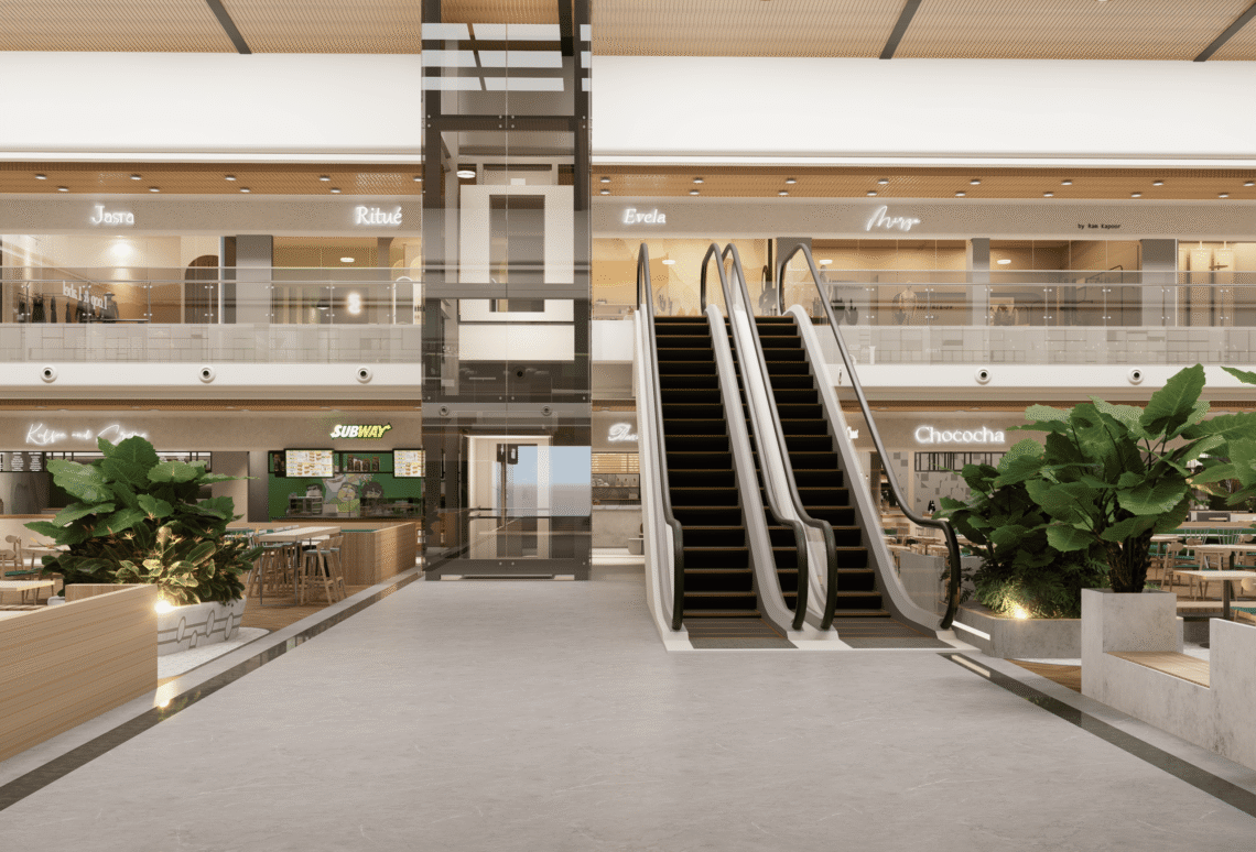 Gallery photo of the Food court & Shopping Complex @ Suvidha by Sumarga project