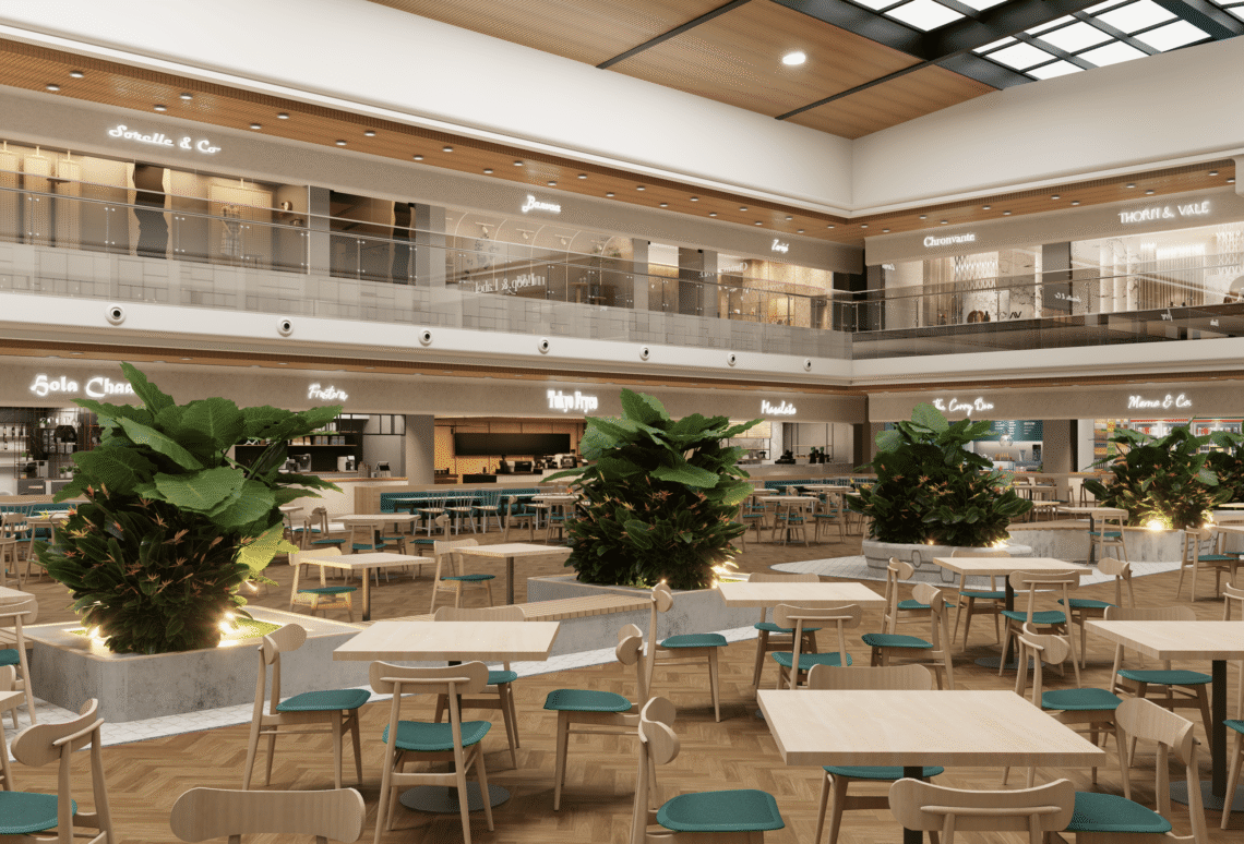 Gallery photo of the Food court & Shopping Complex @ Suvidha by Sumarga project