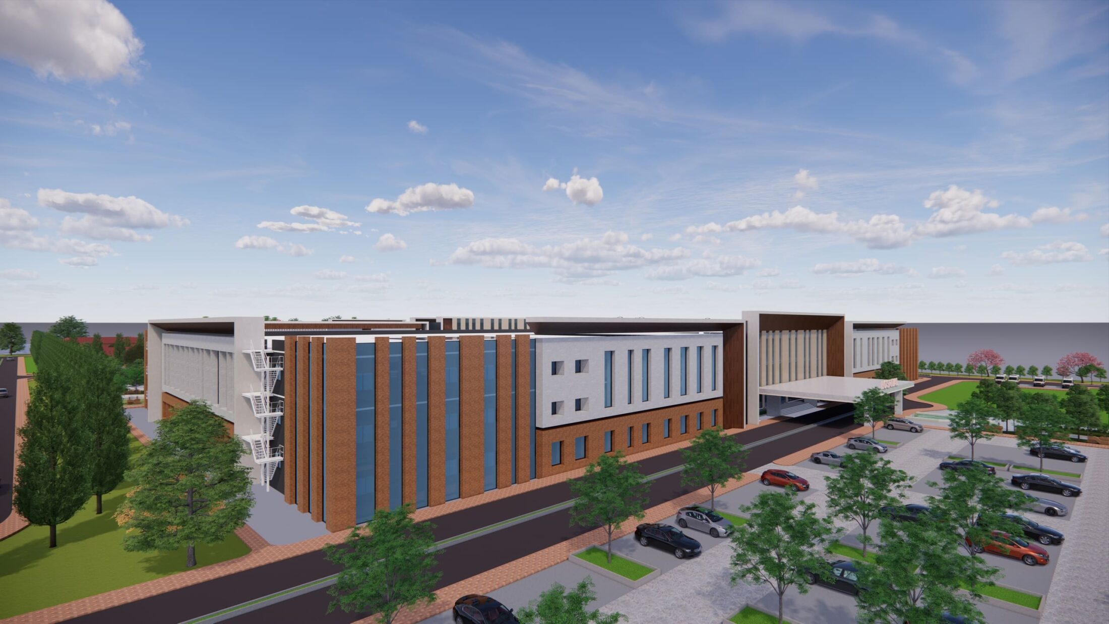 Gallery photo of the Multispeciality Hospital & Institution project