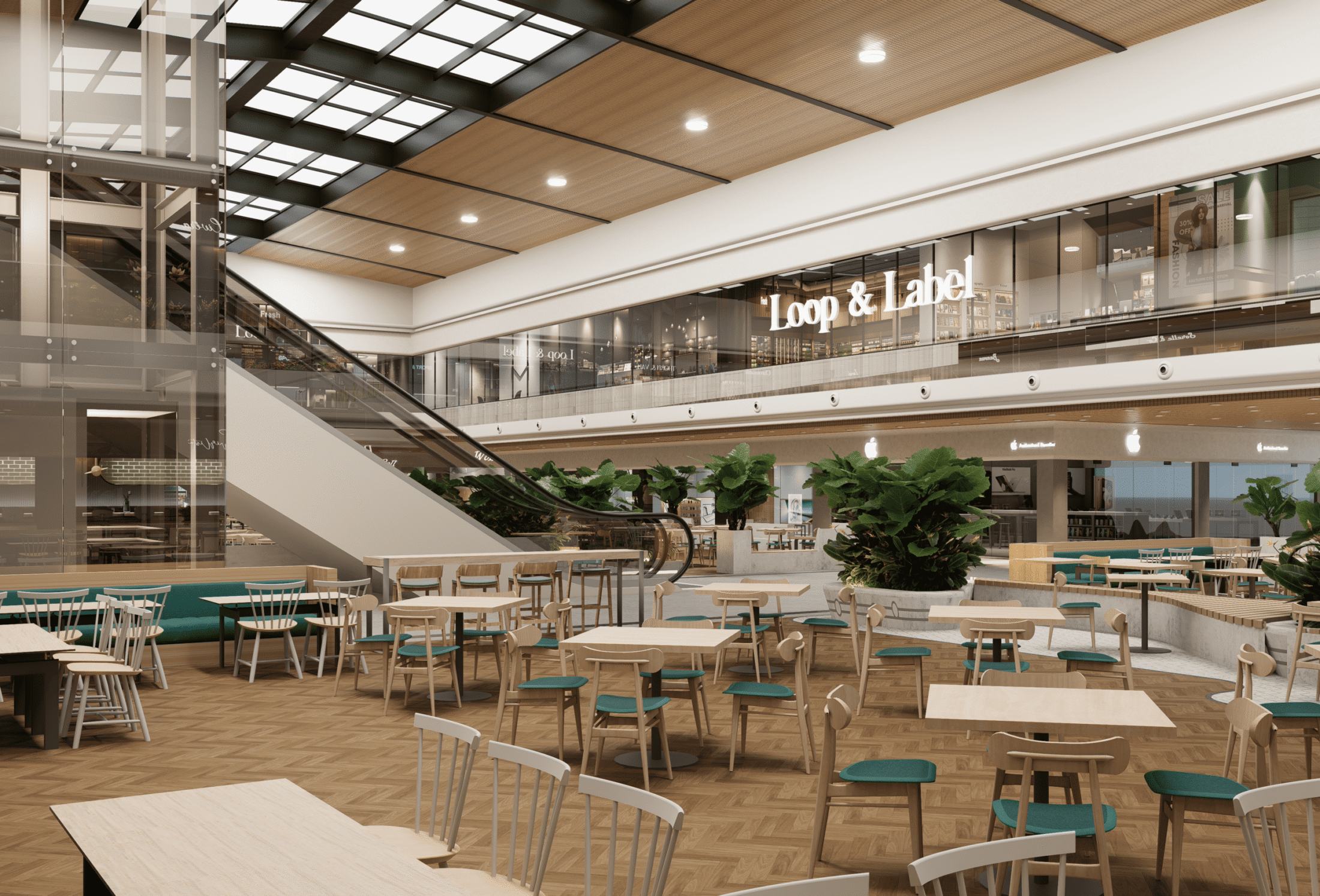 Gallery photo of the Food court & Shopping Complex @ Suvidha by Sumarga project