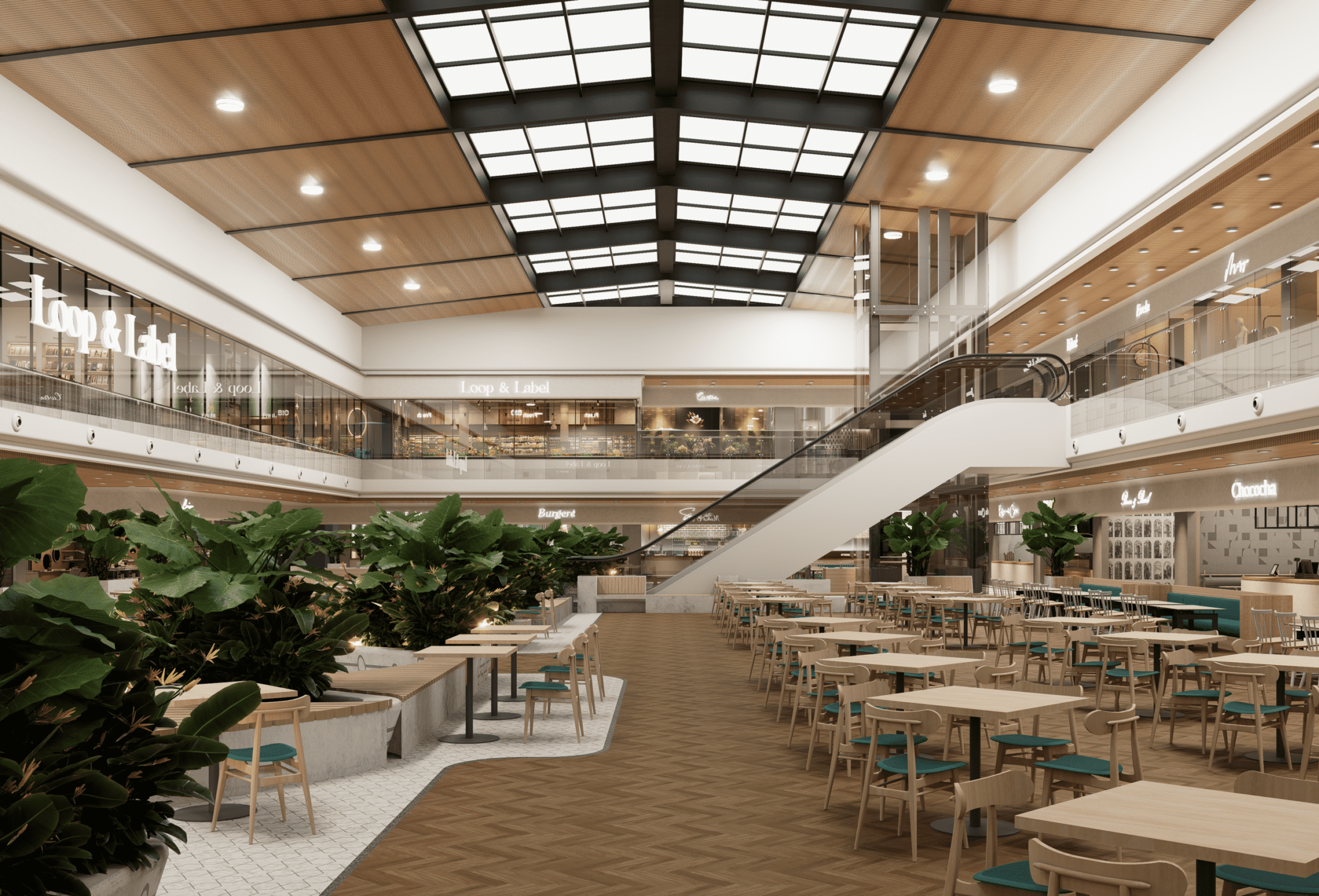Gallery photo of the Food court & Shopping Complex @ Suvidha by Sumarga project